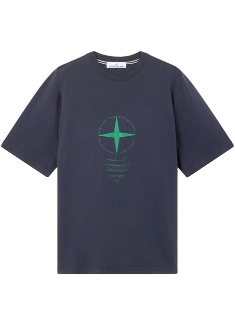 2100001 t-shirt man navy STONE ISLAND | L1S15 2100001 S0363V0020